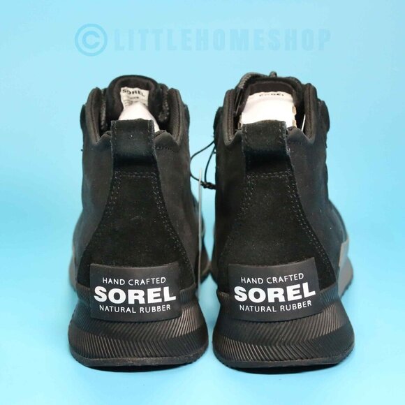 NWT! Sorel Out N About III Classic WP Bootie in Black, Grill, Size 6.5 - Picture 5 of 8